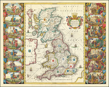 British Isles Map By Jan Jansson