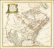 United States and North America Map By Thomas Conder