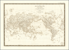 World Map By Adrien-Hubert Brué