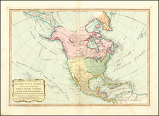 United States and North America Map By Samuel Dunn