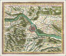 Austria Map By Matthaus Seutter