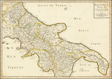 Southern Italy Map By Nicolas Sanson