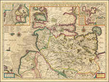 Norddeutschland Map By Willem Janszoon Blaeu