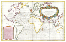 World Map By Depot de la Marine