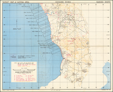 Japan and World War II Map By U.S. Navy Photographic Interpretation Squadron Two (Interpron Two)