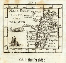 South America Map By Johann Ulrich Muller