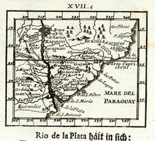 South America Map By Johann Ulrich Muller