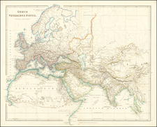 World Map By John Arrowsmith