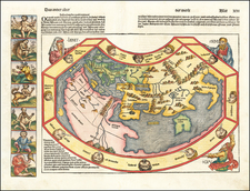 World Map By Hartmann Schedel