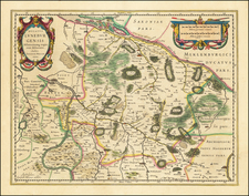 Norddeutschland Map By Willem Janszoon Blaeu