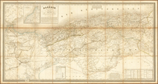 North Africa Map By Adolphe Hippolyte Dufour