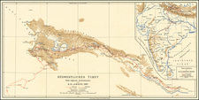 India Map By Friedrich Arnold Brockhaus