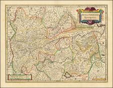 Norddeutschland Map By Willem Janszoon Blaeu