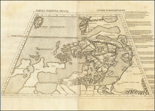 British Isles, Poland, Scandinavia, Iceland, Denmark and Germany Map By Claudius Ptolemy