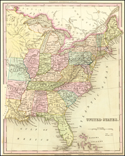 United States Map By Henry Schenk Tanner