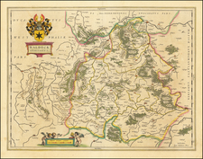 Mitteldeutschland Map By Willem Janszoon Blaeu