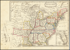 United States and Texas Map By Anonymous