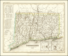 Connecticut Map By Joseph Meyer