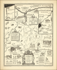 New York State Map By Helen M. Erickson / Alexander McGinn Stewart