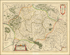 Süddeutschland Map By Willem Janszoon Blaeu