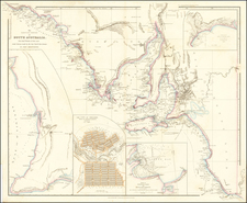 Australia Map By John Arrowsmith