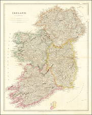 Ireland Map By John Arrowsmith