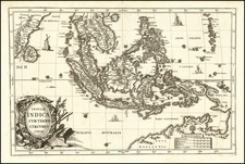 Southeast Asia, Philippines and Australia Map By Heinrich Scherer