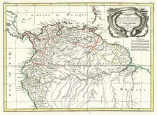 South America Map By Jean Lattré