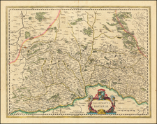 Süddeutschland Map By Willem Janszoon Blaeu