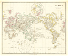 World Map By John Arrowsmith