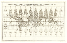 World Map By Heinrich Scherer