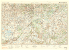 North Africa and World War II Map By General Staff of the German Army