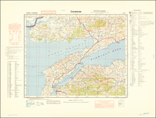 Turkey and World War II Map By General Staff of the German Army