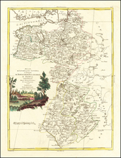 Central & Eastern Europe and Baltic Countries Map By Antonio Zatta