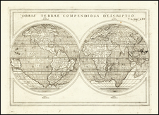 World Map By Giuseppe Rosaccio