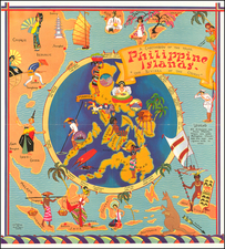 Philippines and Pictorial Maps Map By Ruth Taylor White