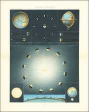 Celestial Maps Map By Louis Vivien de Saint-Martin