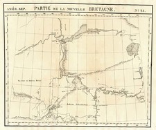 Alaska and Canada Map By Philippe Marie Vandermaelen