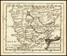 South Africa Map By Pierre Du Val