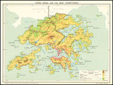 Hong Kong Map By Crown Lands & Survey Office Hong Kong