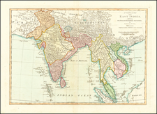 India and Southeast Asia Map By Samuel Dunn