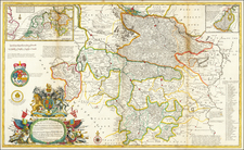 Germany Map By Herman Moll