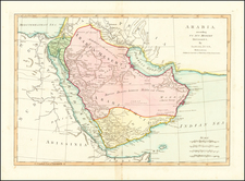 Middle East and Arabian Peninsula Map By Samuel Dunn