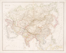 Asia Map By John Arrowsmith