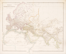 World Map By John Arrowsmith