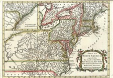 New England, Mid-Atlantic and Midwest Map By Alexander Hogg