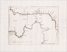 Central America Map By Antonio de Herrera y Tordesillas