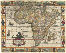 Africa Map By Robert Walton