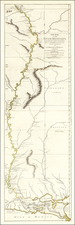 South, Midwest and Plains Map By Robert Sayer / Lieutenant John Ross