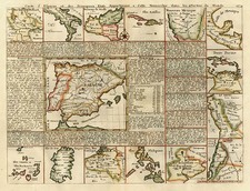 Southwest, Central America, South America, Asia and Philippines Map By Henri Chatelain